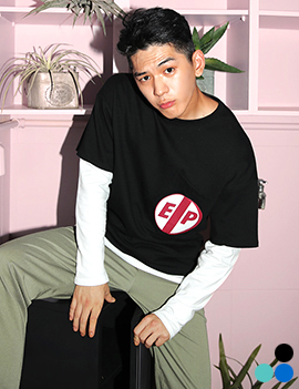 PrintedPocketSleevesLayeredTee