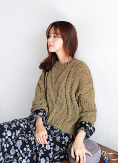SoftTextureCroppedKnit
