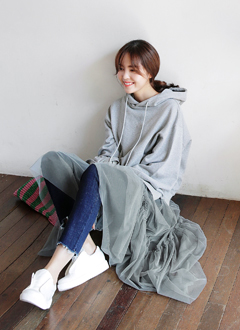 HoodedCottonSweatshirt