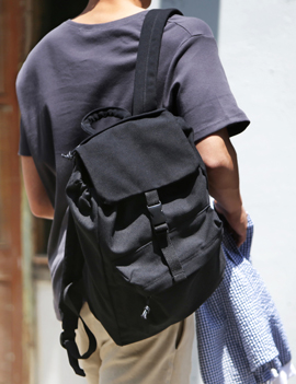2ColorsPocketCottonBackpack
