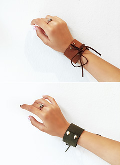 FauxSuedeLace-upBracelet