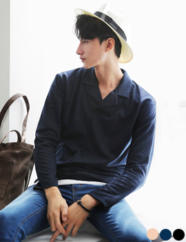 OpenCollarLongSleeveTee