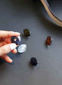AcrylicOvalEarrings