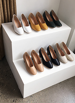 SquareToeWoodHeels