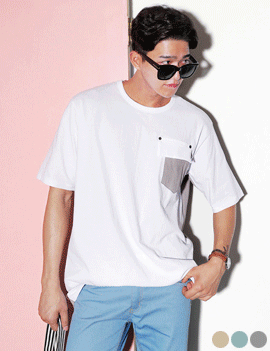 FakePocketColorblockT