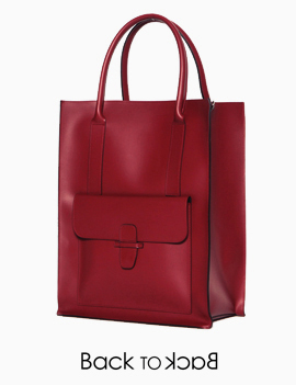 BurgundySquareToteBAG