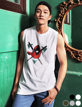 MovieCharactorPrintSleeveless