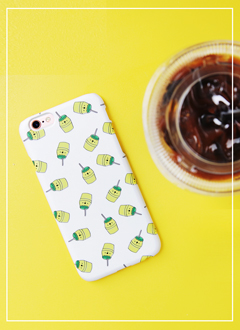 MilkPatternedPhoneCase