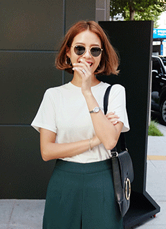 BasicRoundNeckShort-sleevesTee