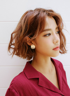 SmileMetalEarring