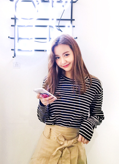 ColorblockStripedTee