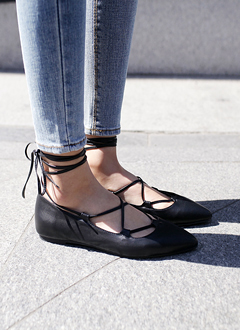 AnkleStapFlatShoes