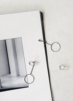 2RingDropEarring