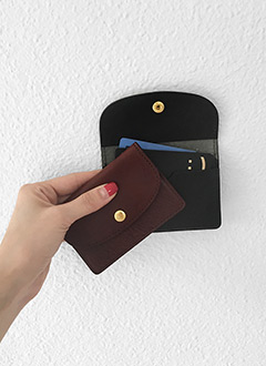 GoldSnapButtonCardWallets