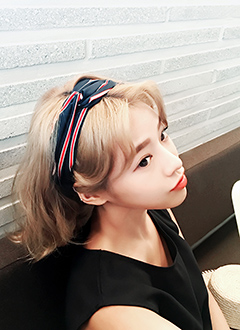 StripedHairband