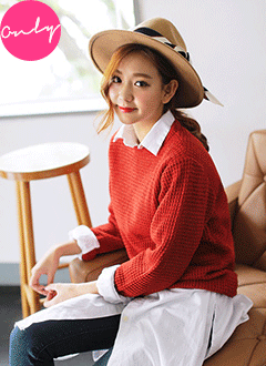 ColorfulWaffleKnit