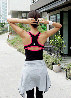 ContrastFitnessSleeveless