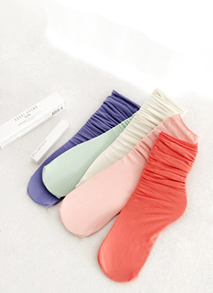 PleatsPointLooseStockingSocks