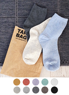 ManyColorDailyBasicSocks