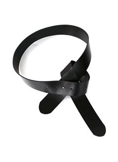 CowhideBoldBlackBelt