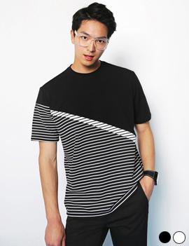 DiagonalLinePointShortTee