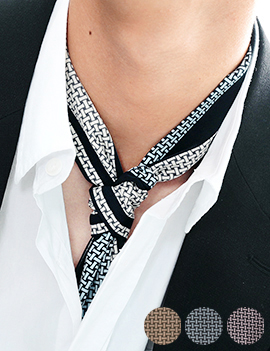 GeometryPatternPolyesterTie