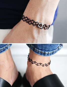 4TypesWireBracelet&Anklet
