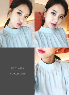 HalfNeckLongSleeveBlouse