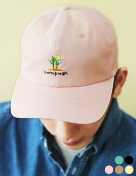 CactusEmbroideryCap