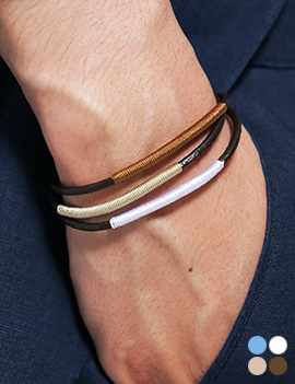 ThreadLearherBracelet
