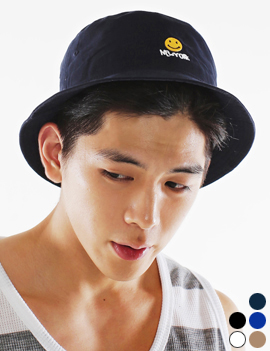 SmileEmbroideryBucketHat