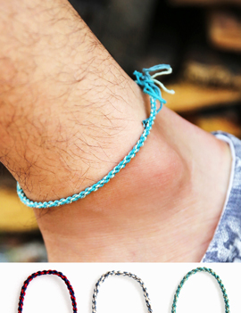 KnotAcrylicAnklet