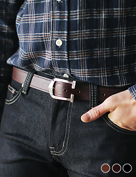 BacisCowLeatherBelt