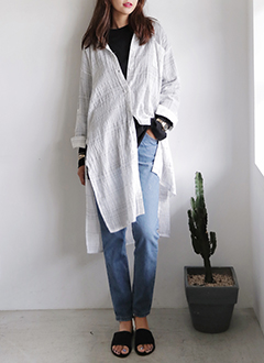 SideVentCheckLongShirt
