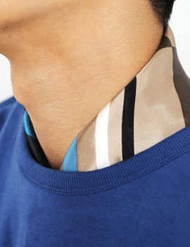 GeometryPolyesterScarf