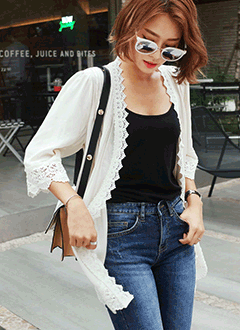 LacePintuckBlouse