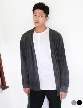 VelvetYNeckCardigan