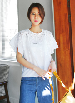 PunchingCottonBlouse