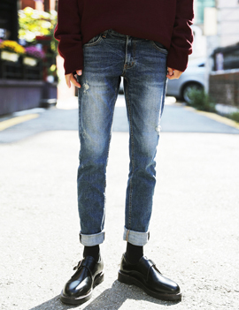 WsahedSimpleDenimPants