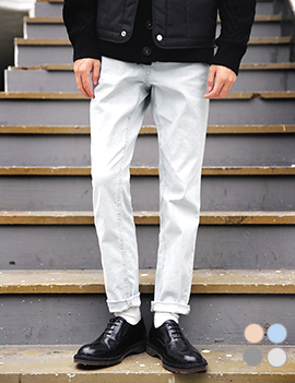 LooseFitWashedCottonPants