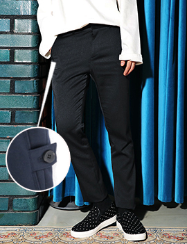 ButtonCloseClassicSuitPants