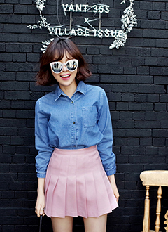 UnbalanceDenimShirt
