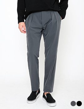 BackElasticWaistPants
