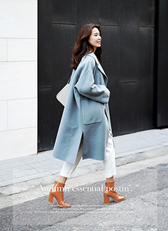 HandmadeLooseFitWoolCoat