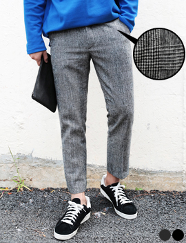 CheckCropSuitPants