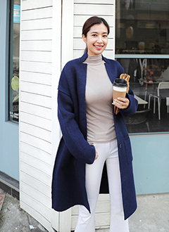 LooseFitKnitCardigan
