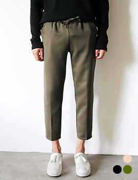 ElasticWaistPolyesterPants