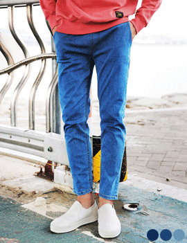 ElasticWaistStringJean