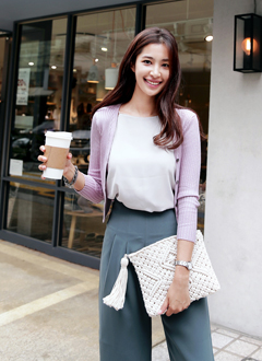 SlimFitCroppedCardigan