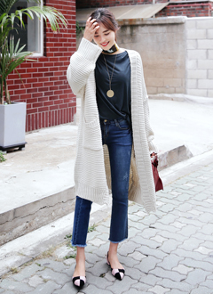 LooseFitOpenCardigan